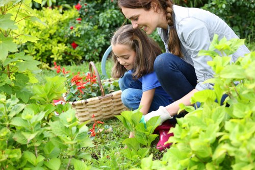 Beautiful garden design elements in Barkingside